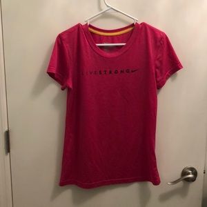 Nike Livestrong Dri-Fit regular fit shirt